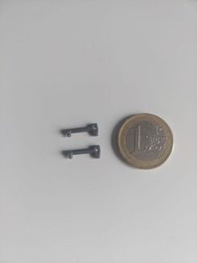 Lego Star Wars - 2 helmet antennae rangefinder for Clone Trooper helmet with holes