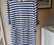 Dress ,Jules Navy stripe size 12