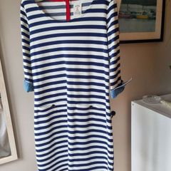 Dress ,Jules Navy stripe size 12