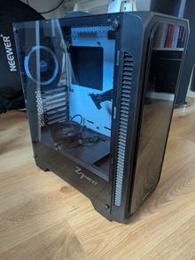 Free Computer case with fan