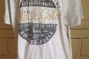 Cream / Grey Teeshirt Size L