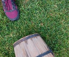FREE Wooden flower pot ,
