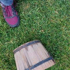 FREE Wooden flower pot ,