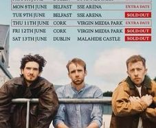 Kingfishr 2 x standing tickets - St Anne's park, Dublin