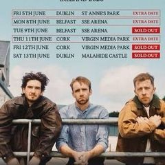 Kingfishr 2 x standing tickets - St Anne's park, Dublin