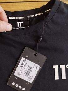 Black 11 Degrees t-shirt