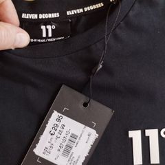 Black 11 Degrees t-shirt