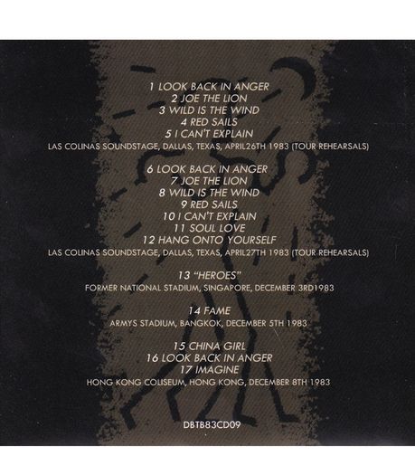 Bowie Sound of Gold 10 Disc Silver Edition