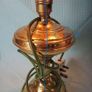 Old Brass Table lamp Image 5