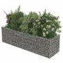 Gabion Raised Bed Galvanised Steel 180x50x50 cm Image 2