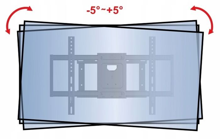 Tv Wall Mount Bracket Tilt Swivel Full Motion 32"-65"