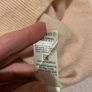 Blush pink V neck cashmere jumper Image 6