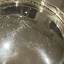 G.W.S George Wish EPNS silverplate 2 Tier Cake Stand Rare Cane Handle Image 8