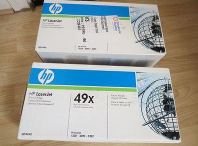 HP Laser Printer: 49X Original Toner Cartridge Q5949X Black