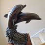 Bronze Like Dolphin Ornament Image 3