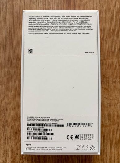 Apple Iphone 12 64gb Blue Unlocked