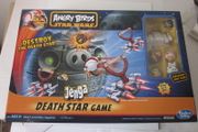 Angry Birds Star Wars Jenga Death Star Board Game Hasbro 2012 Complete w/ Chewbacca New