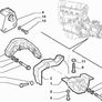 Gearbox Mounting (Fiat Seicento) Image 2
