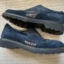 Marco Moreo Slip On Navy Suede Shoes - Size 39.5 Image 3