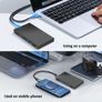 Dual Bay M.2 NVMe SSD Enclosure USB 3.2 Gen2 10Gbps Type-C Image 4