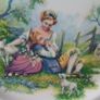 Royal Worcester Victorian image Collectors Plate Image 3