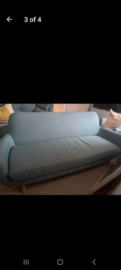 3 seater tourquise coach and 2 seats