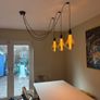 ceiling lights with cables and 3 bulbs Image 4