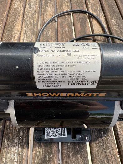 Showermate 1.5 bar pump