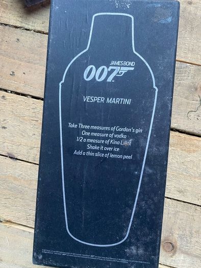 007 James Bond Cocktail Shaker