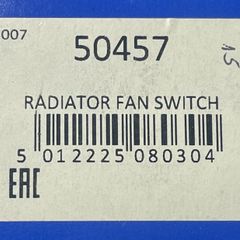 Intermotor radiator fan switch