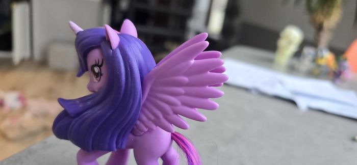 Princess Twilight Sparkle Vinyl (missing gem) Equestria Girls Plaid Design Brushable Tail MLP G4 My Little Pony