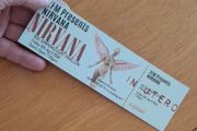 Nirvana Souvenir replica concert ticket