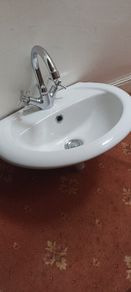 Small WHB with Mixer Tap.