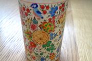 Vintage Indian Paper Mache Container for Sale