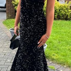 Black Sequins Dani's Closet Debs Dress