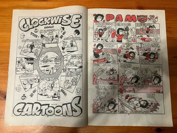 Comic: 'The Beezer' no. 1697 (23rd July 1988)