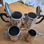 Vintage Elkington & Co Monarchy plate Art Deco Coffee pot, tea pot sugar bowl and jug Image 8