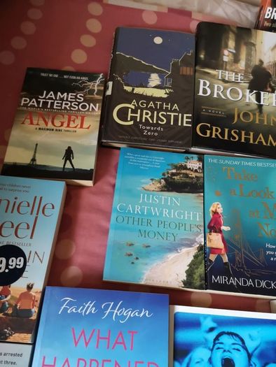 Various Novel Books X5 Mix & Match