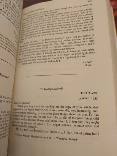 The Letters Of Sean O'casey Volume Iii: 1955-1958