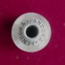 Original Pandora Charm 790921 White Zig Zag Murano Glass Bead Image 2