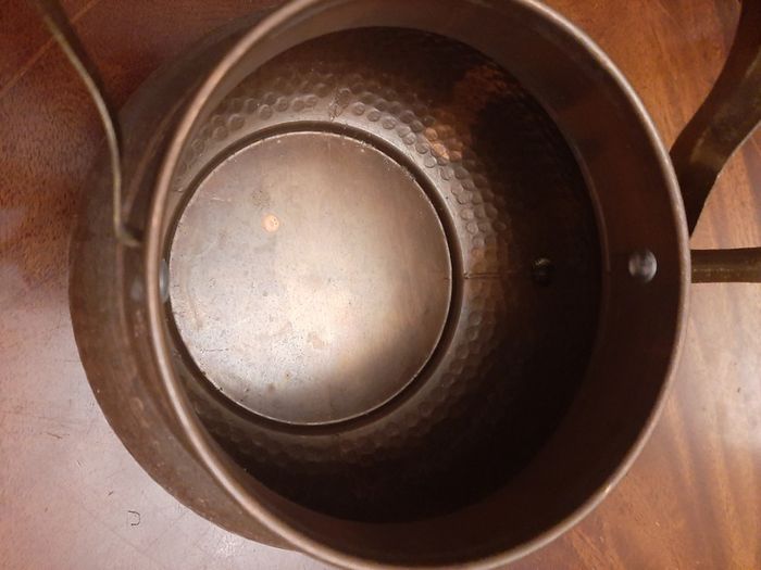 Copper Coloured Ornamental pot