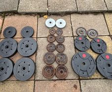Mixed Weight Plates 58.5kg