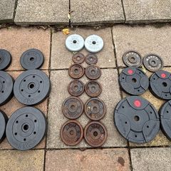 Mixed Weight Plates 58.5kg