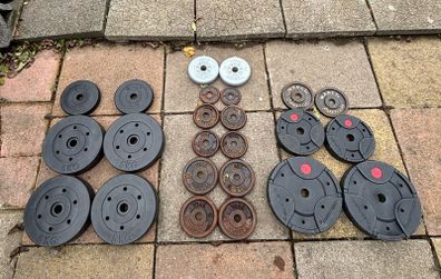 Mixed Weight Plates 58.5kg