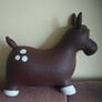 Inflatable pony for child to ride Image 2