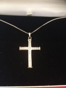 Sterling Silver Cross Necklace