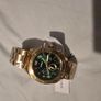 Fossil Privateer Sport Gold Green Chronograph BQM7123 Men's Watch Image 4