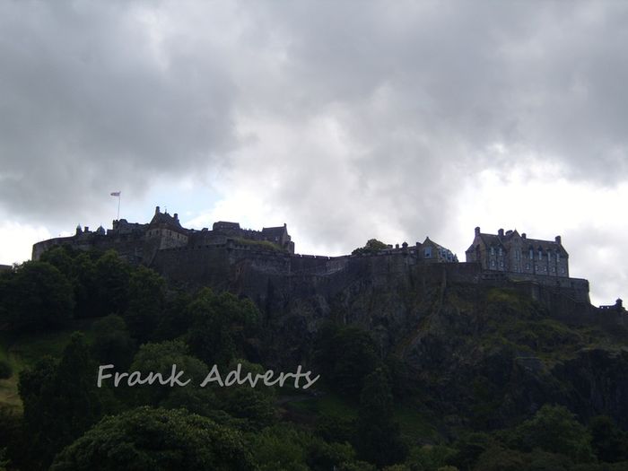 Mounted Original Photography - Edinburgh Castle