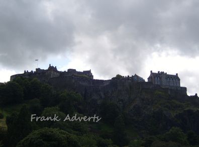 Mounted Original Photography - Edinburgh Castle