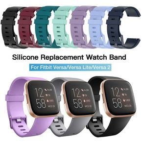 Replacement Strap For Fitbit Versa 2 Fitbit Versa Versa Lite Versa Special Edition Band Strap Bracelet men/woman Soft Silicone colourful Strap waterproof Smart Watch Accessories